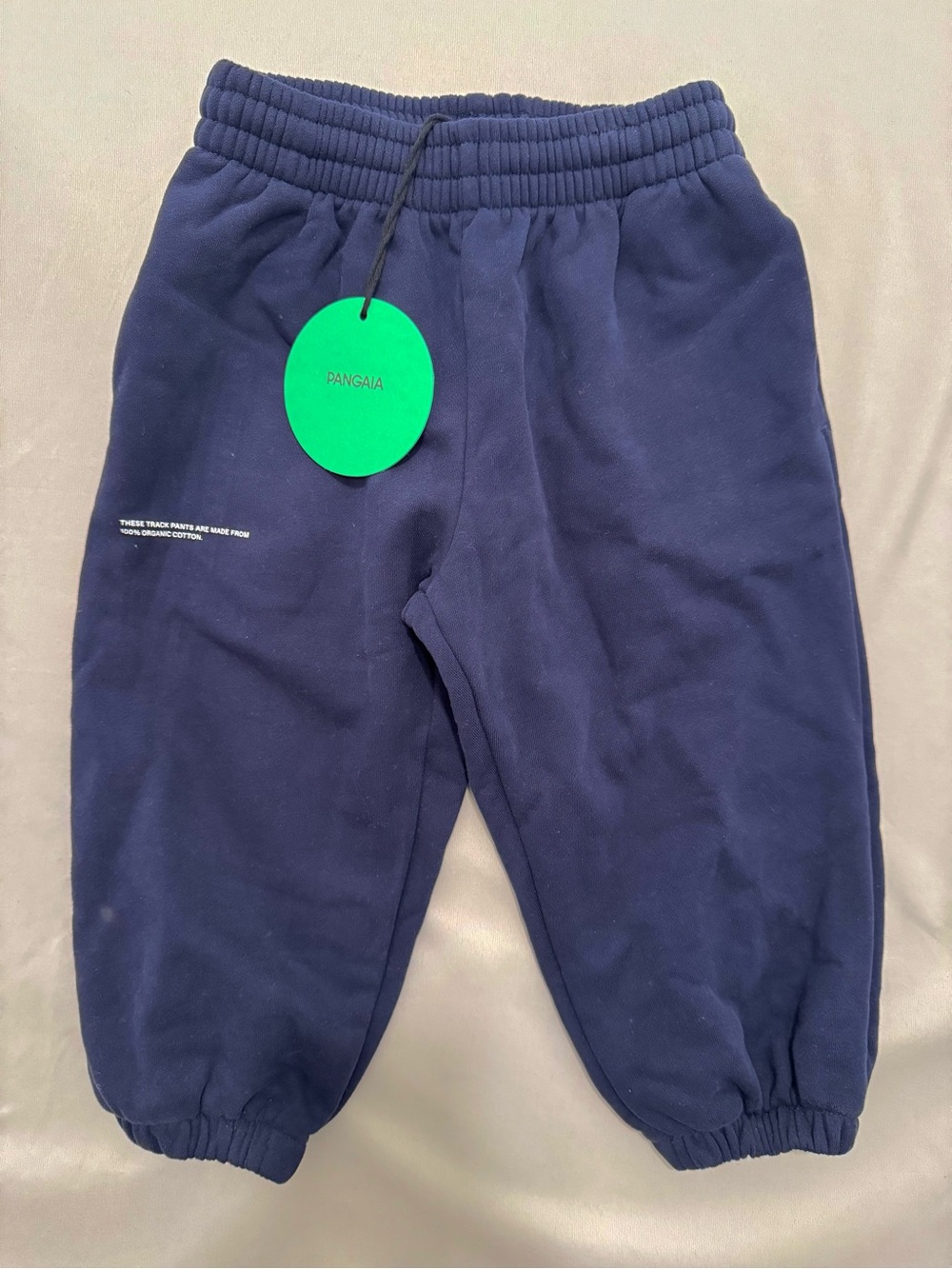 PANGAIA 3Y Kids 365 Midweight Track Pants Navy Blue Organic Cotton Unisex